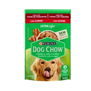 DOG CHOW® ExtraLife® Ração Úmida para Cão Adulto Todos os Tamanhos Sabor Carne