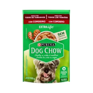 DOG CHOW® ExtraLife® Ração Úmida para Cão Adulto Todos os Tamanhos Sabor Cordeiro