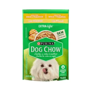 DOG CHOW® ExtraLife® Ração Úmida para Cão Adulto Minis e Pequenos Sabor Frango