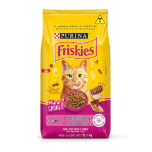 Friskies® Mix de Carnes Ração Seca para Gatos Adultos