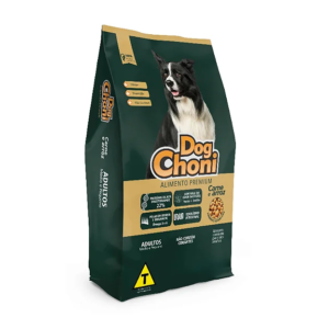 DogChoni Adulto Carne e Arroz Pequeno Porte