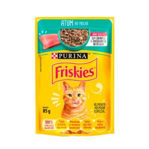 Friskies® Atum ao Molho Ração Úmida para Gatos Adultos