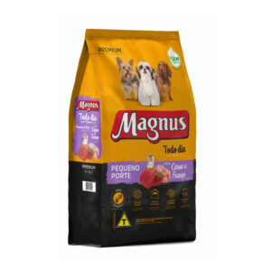 Magnus Premium Todo Dia Cães Adultos Pequeno Porte Sabor Carne e Frango