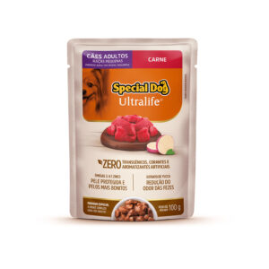 Sachê Special Dog Ultralife Adultos Raças Pequenas Sabor Carne