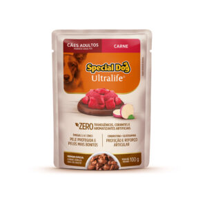 Sachê Special Dog Ultralife Adultos Sabor Carne