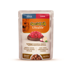 Sachê Special Dog Ultralife Sênior Sabor Carne