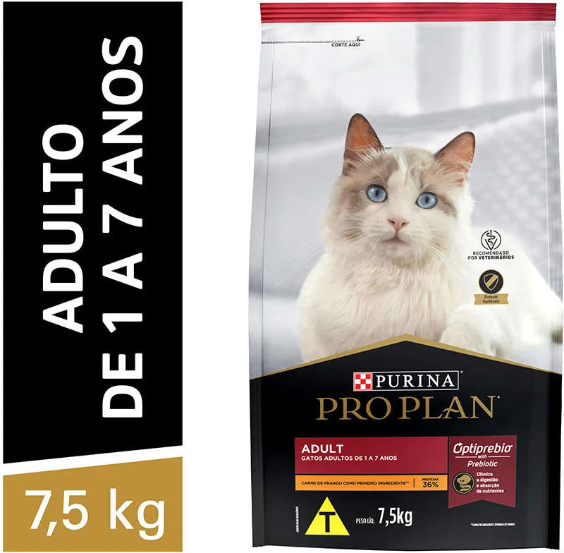 PRO PLAN® para Gatos Adultos Sabor Frango - Imagem 6